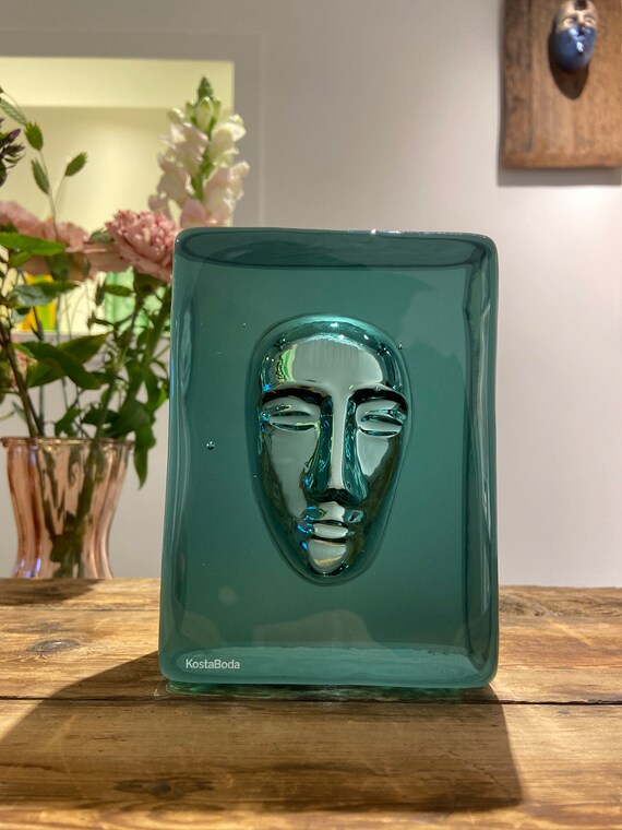Kosta Boda 'azur'-sculptuur Van Bertil Vallien, Glas Kosta