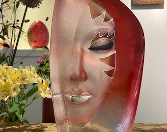 Crystal Sculpture by Mats Jonasson, Maleras, Sweden - Etsy