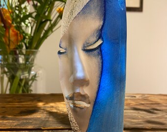 Crystal Sculpture Mystique' Design Mats Jonasson Sweden (maleras