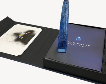 Kosta Boda Bertil Vallien Book of Glass, Edition II, Sweden, With