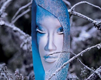 Crystal Sculpture Mystique' Design Mats Jonasson Sweden (maleras