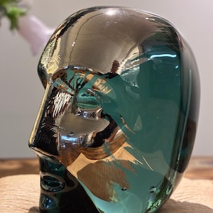 Kosta Boda Crystal Brains Sculpture by Bertil Vallien - Signed Art Glass