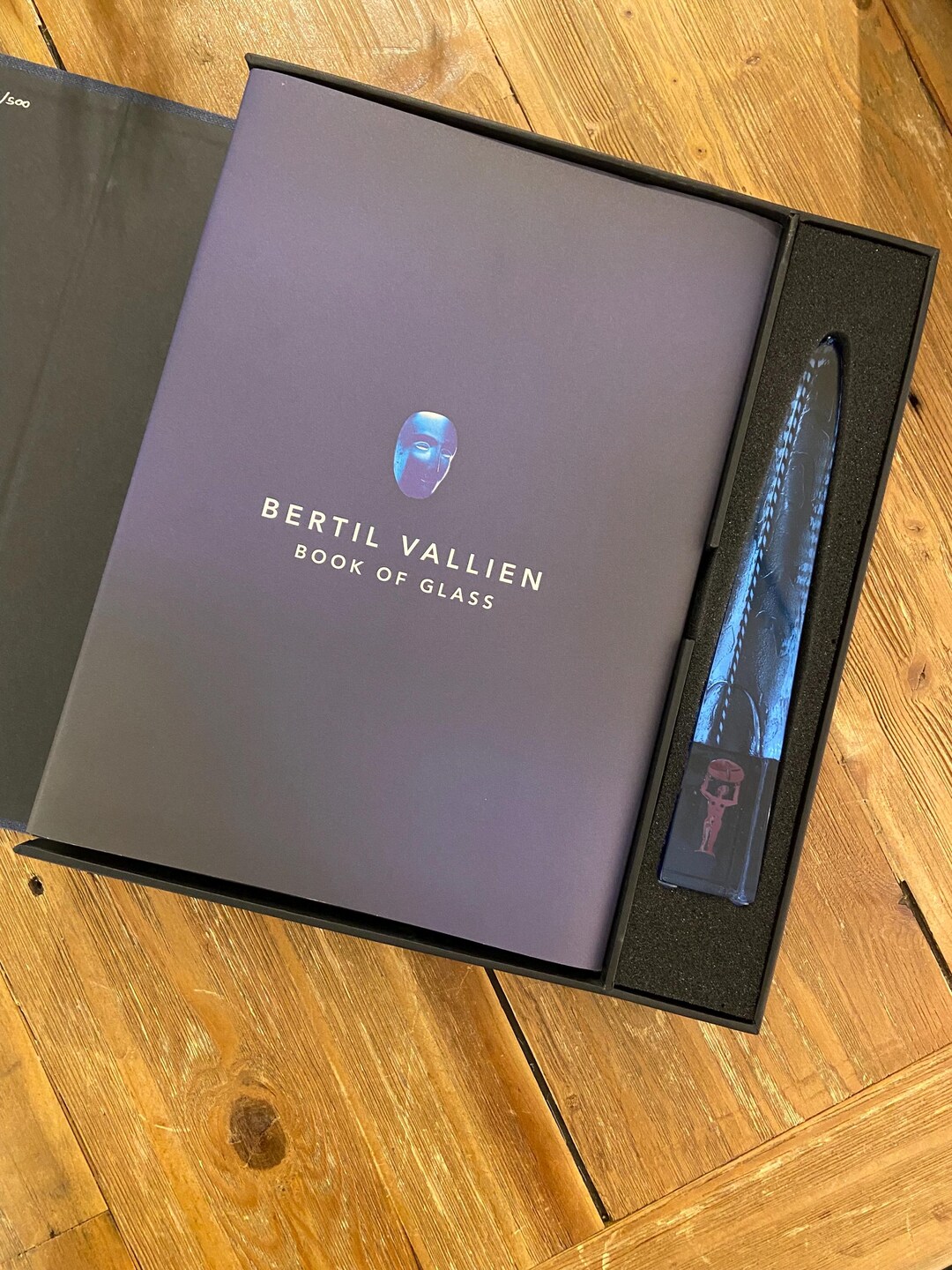 工芸品 Bertil Vallien BOOK OF GLASS Kosta Boda Kosta Boda Bertil Vallien Book of Glass, Edition II, Sweden, With