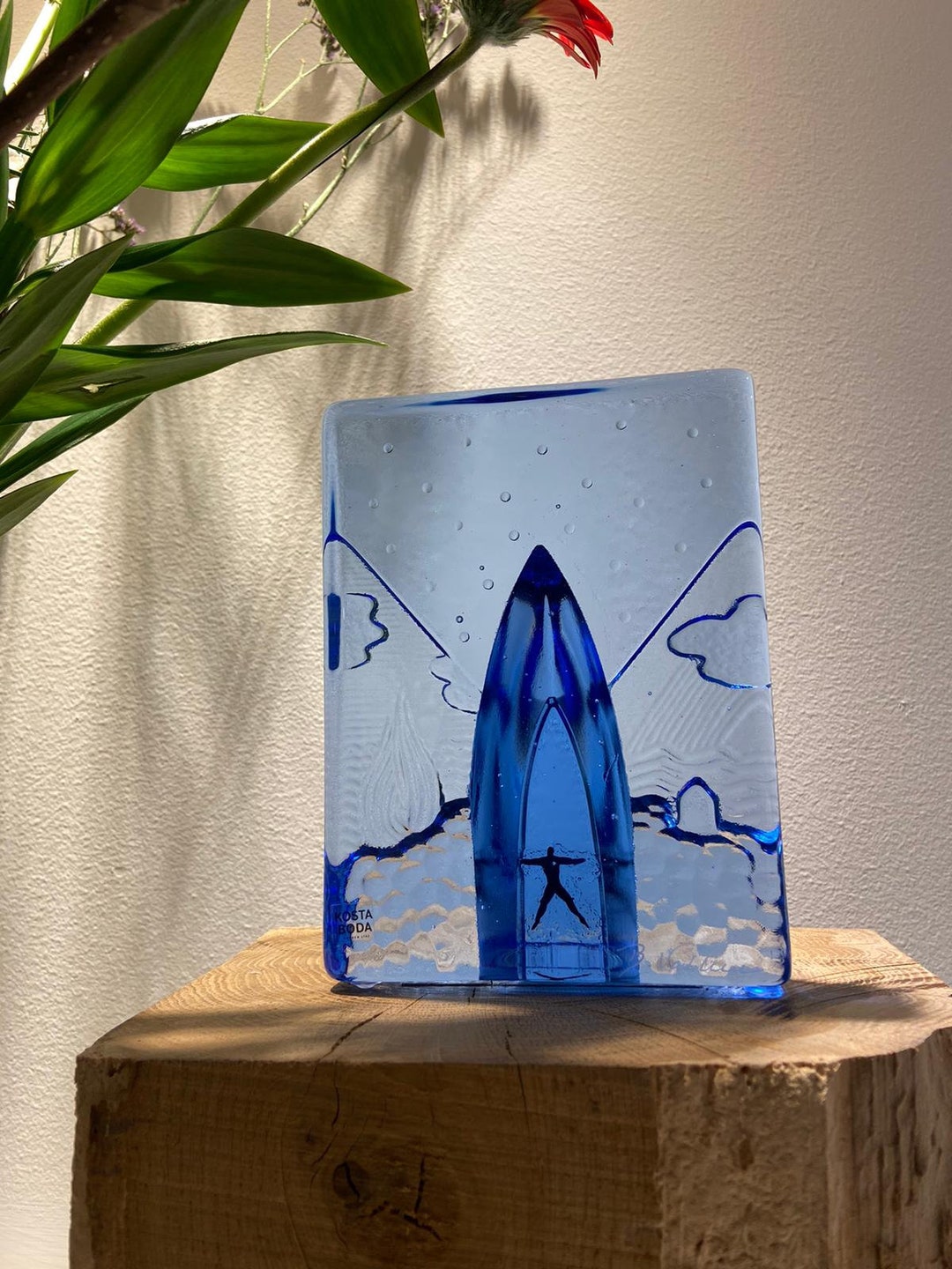 Kosta Boda オブジェ　Four Elements Kosta Boda 'four Elements' Door Bertil Vallien Art Glass Sweden - Etsy