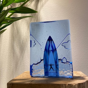 Kosta Boda &#39;Four elements&#39; door Bertil Vallien Art Glass Sweden