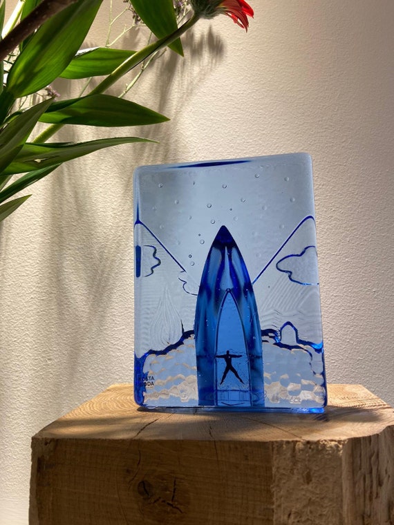 Kosta Boda オブジェ　Four Elements Kosta Boda Four Elements Sculpture - Bertil Vallien - Art Glass