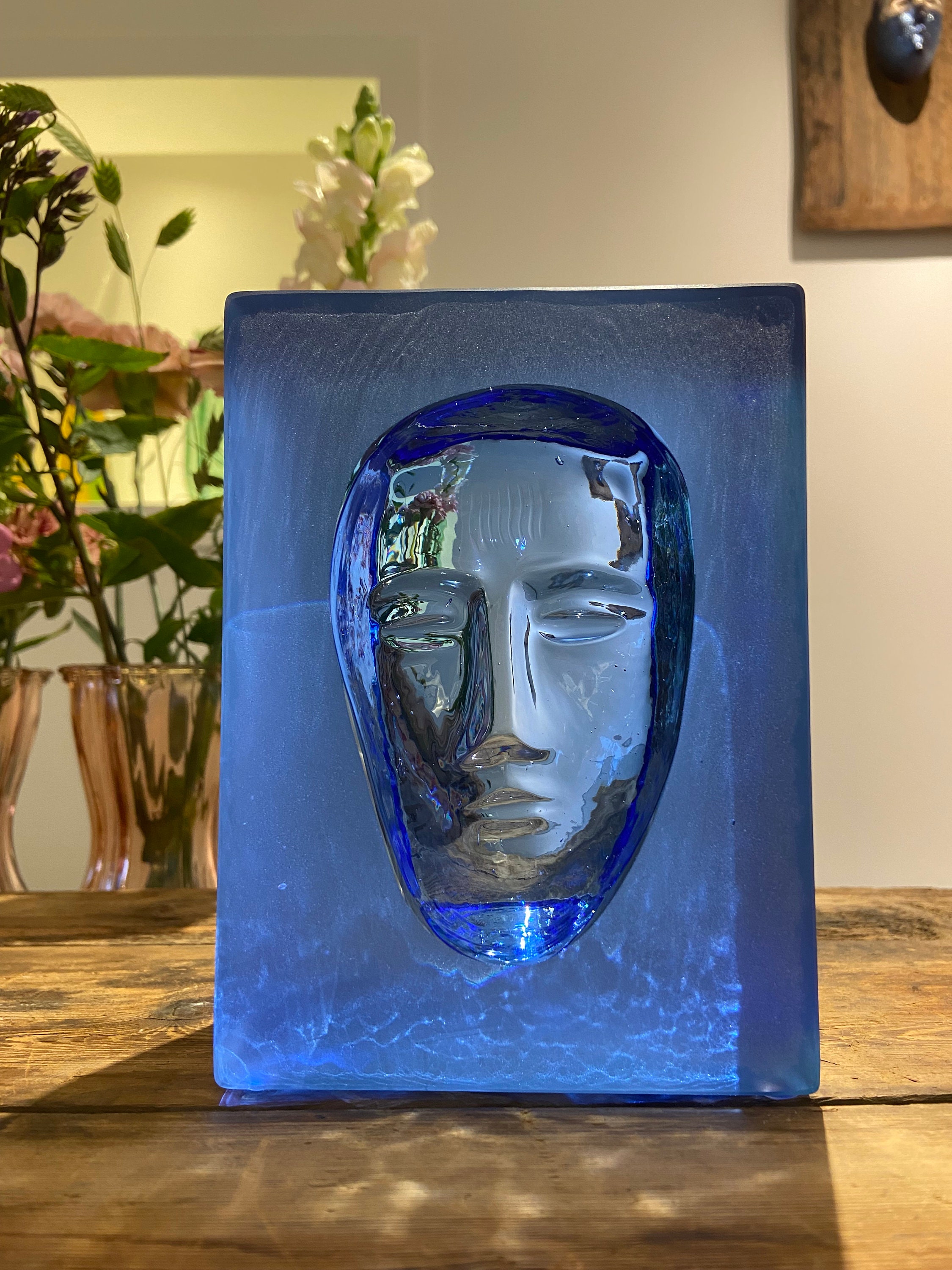 ◆フラワーベース◆コスタボダ Bertil Vallien KOSTA BODA Kosta Boda Bertil Vallien Art Glass Vase 'volcano', Bertil