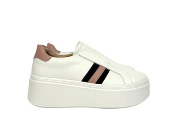 Platform Pumps Stripe