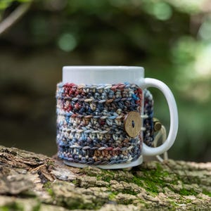 Road Trip Mug Cozy Pattern | Crochet Mug Wrap | Easy Mug Warmer | Coffee Cozy Crochet Pattern | Mug Sweater Instructions