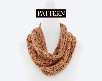 Weekend Adventure Cowl Pattern | Crochet Scarf Pattern | Light Cowl Design | Crochet Winter Accessory | Fall Scarf Pattern | Spring Cowl