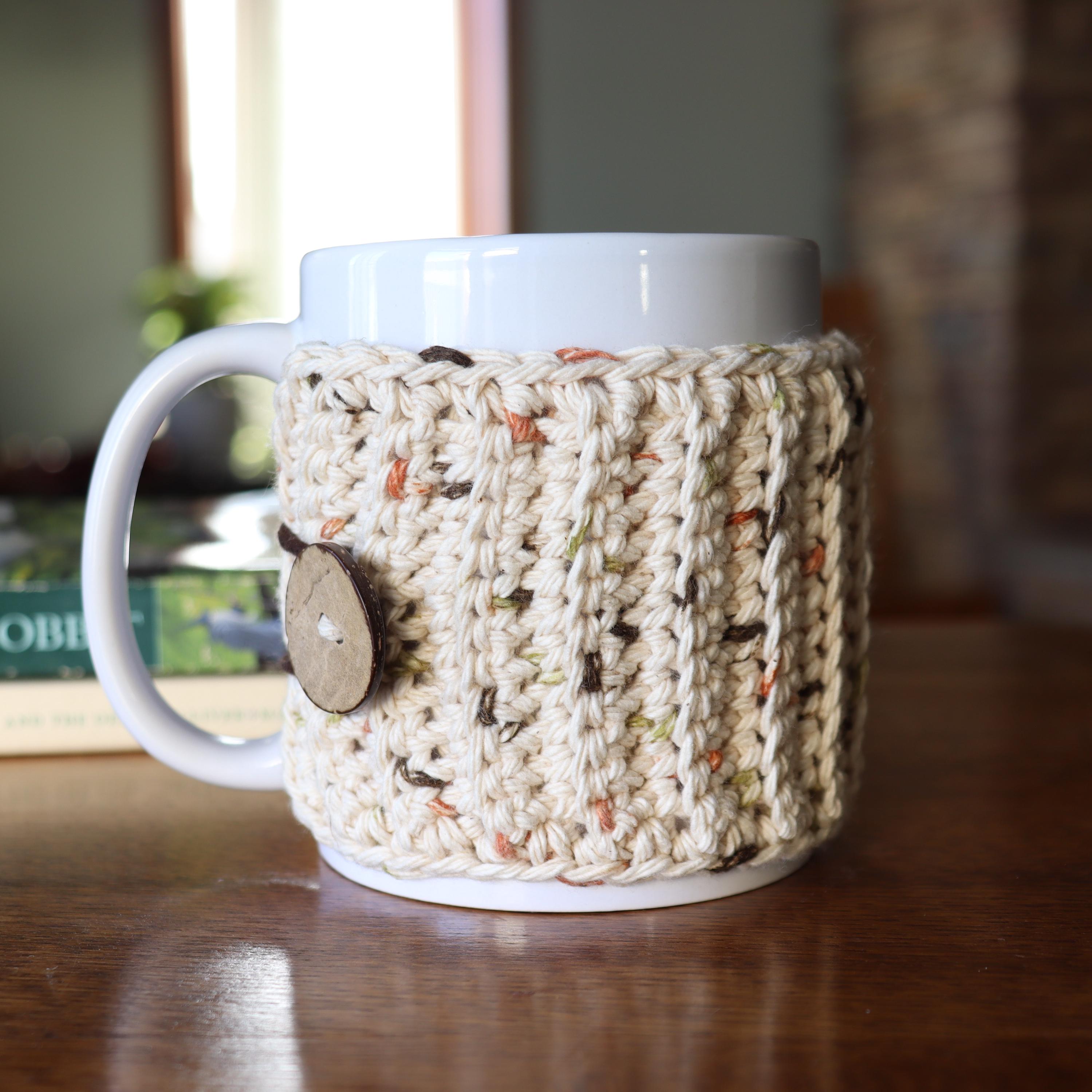Ridgeline Mug Cozy Pattern Crochet Mug Wrap Easy Mug Warmer