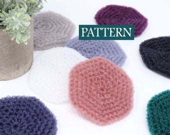 Easy Peasy Kitchen Scrubby Pattern | Crochet Scrubby Tutorial | Lion Brand Stitch Soak Scrub | Easy Crochet Scrubber | Kitchen Crochet