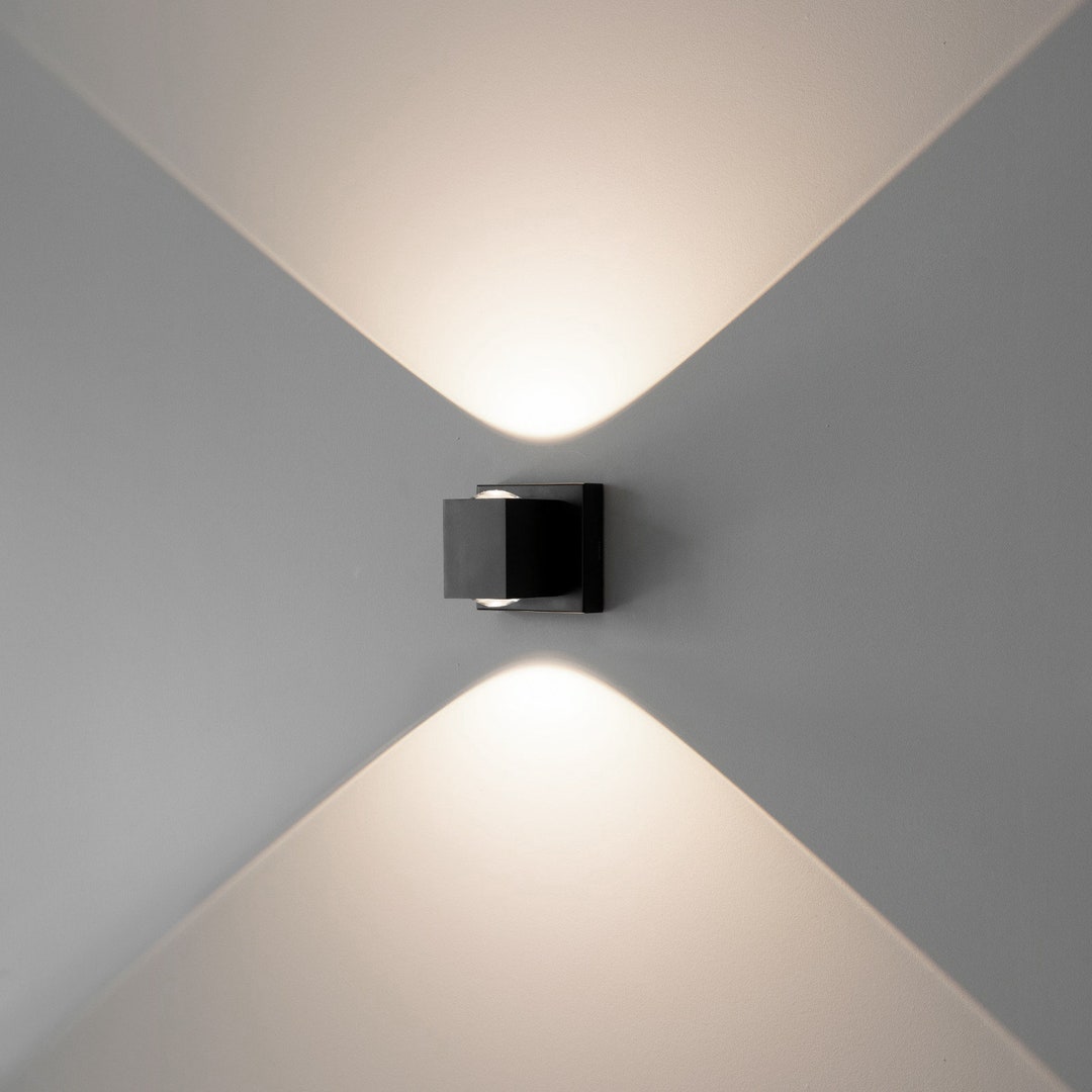 Applique murale led en cristal sconce