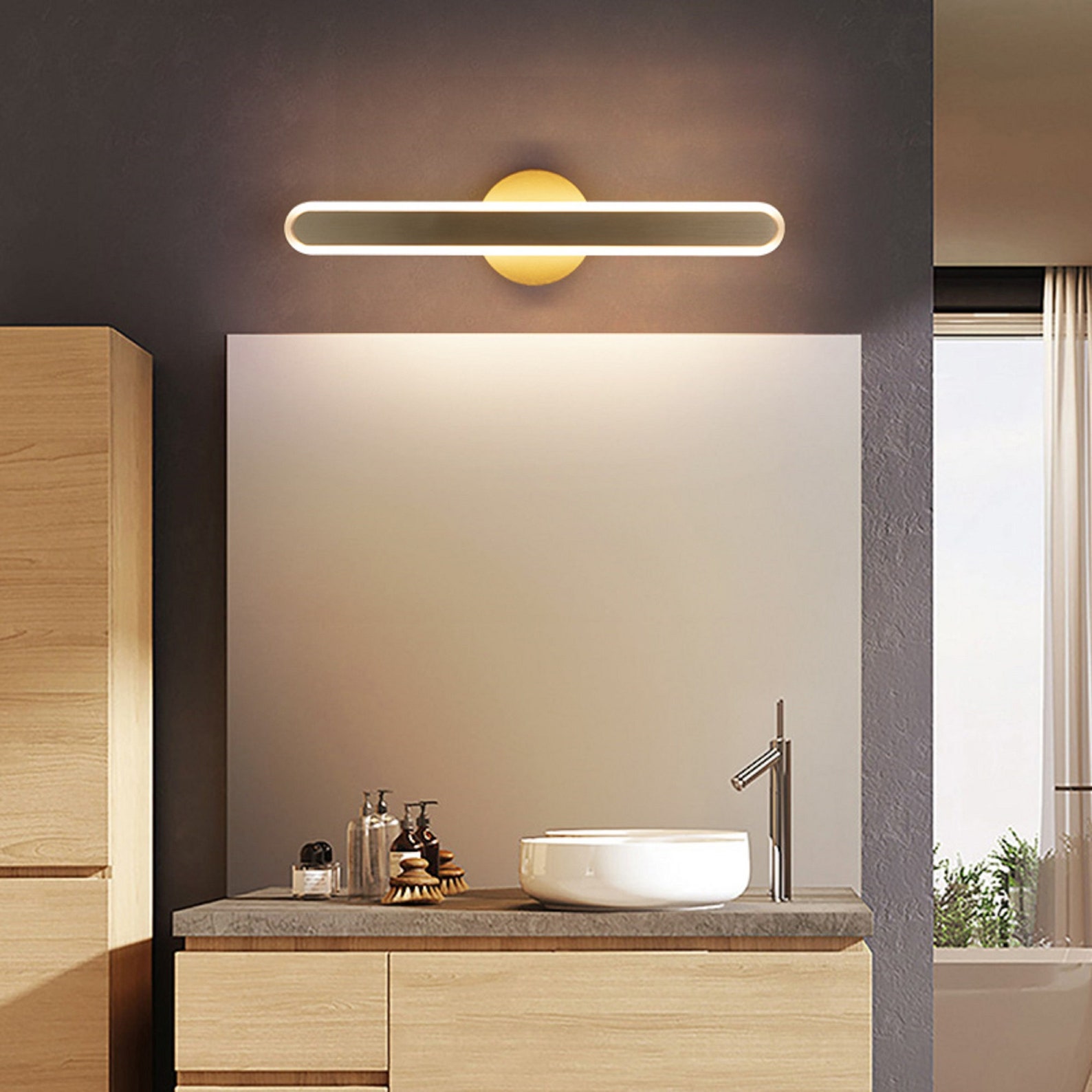 Tubicen LED Dimmable Linear Vanity Light, 21.6