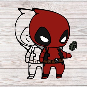 Download Little Deadpool Svg Baby Deadpool Svg Little Deadpool Etsy