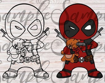 Download Baby Deadpool Svg