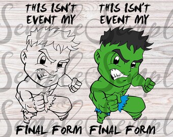 Download Baby Hulk Svg
