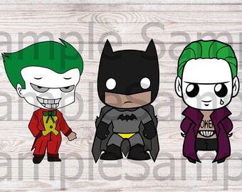 Batman And Joker Svg Etsy