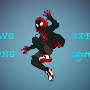 Miles Morales, Miles Morales svg, Superheld, Superheld, Superheld svg, Superheld svg, Spider-Man svg, Spiderman svg, Spiderman svg