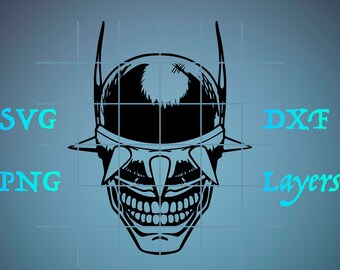 Who Laughs, Who laughs svg, Who laughs silhouette, Superhero svg, Superhero