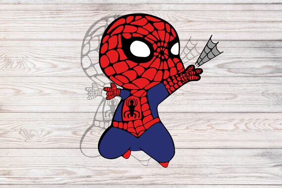 Little Spiderman Spider-Man SVG svg files pour cricut | Etsy