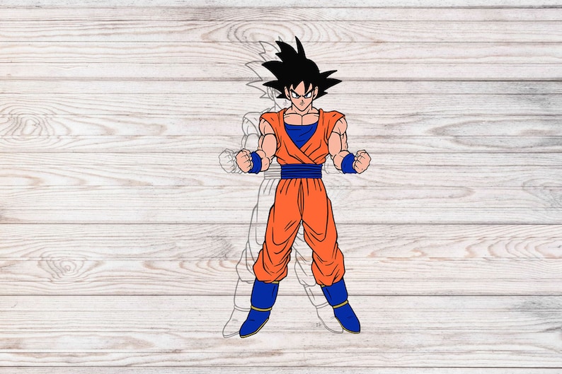 Download Dragon ball Z svg svg files for cricut Super Saiyan svg | Etsy