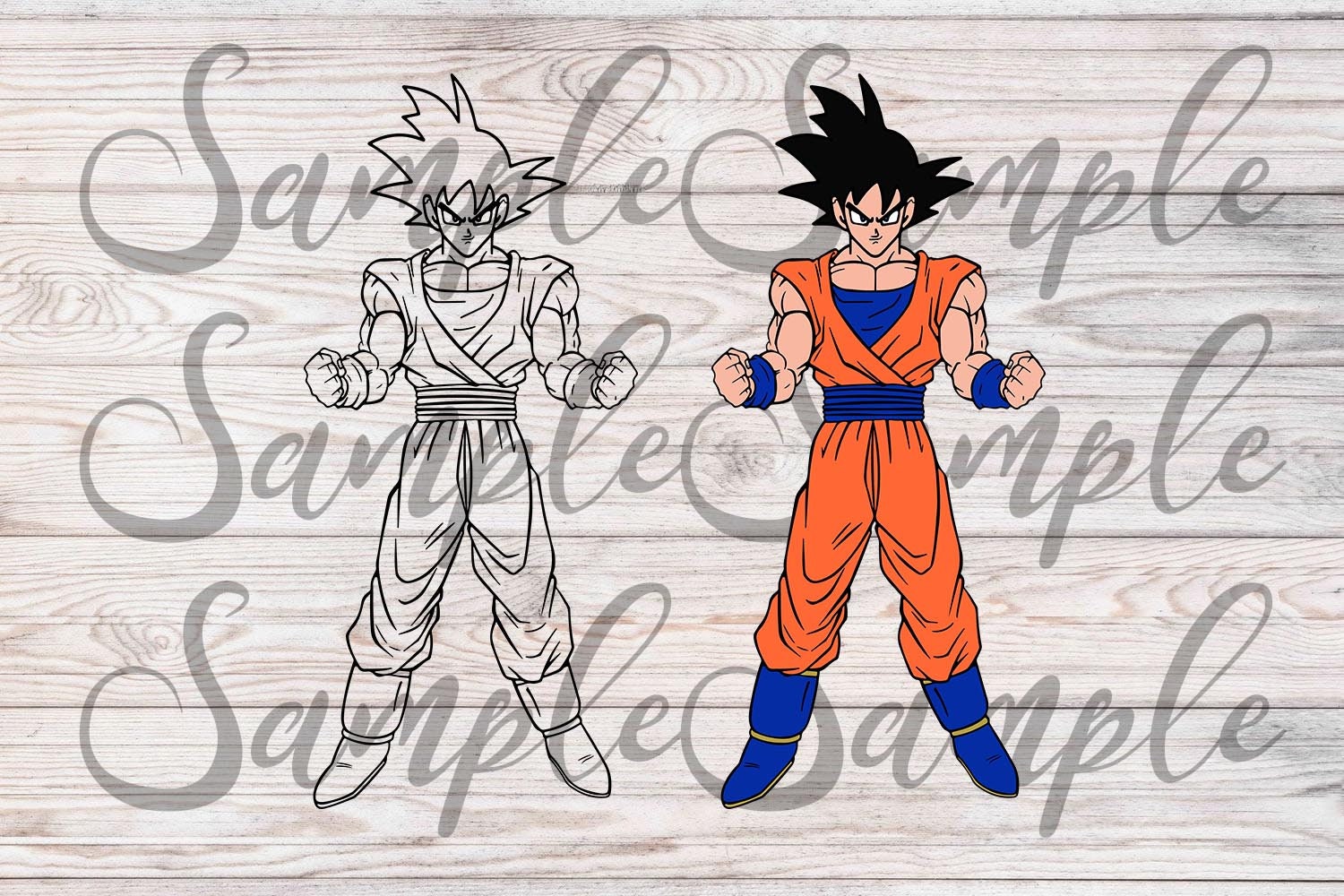 Download Dragon ball Z svg svg files for cricut Super Saiyan svg | Etsy