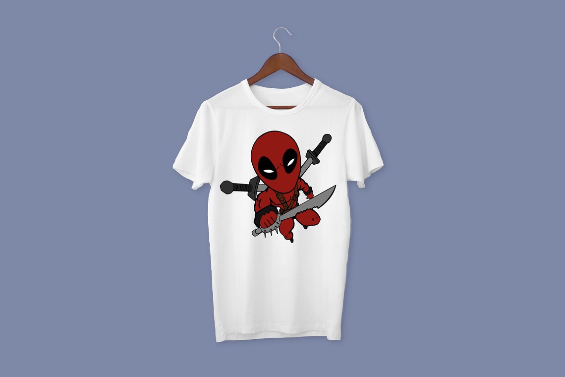 Download Little Deadpool svg Baby Deadpool svg archivos svg para | Etsy
