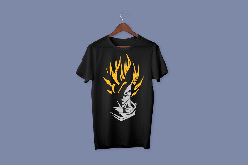 Download Dragon ball Z svg svg files for cricut Goku Silhouette svg ...
