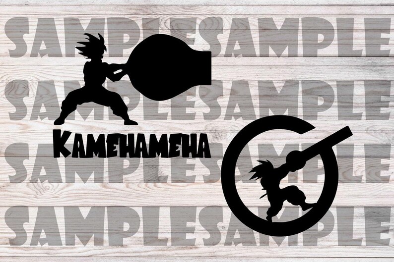 Download Dragon Ball Svg Dungeons Svg Goku Svg Kamehameha Svg Etsy