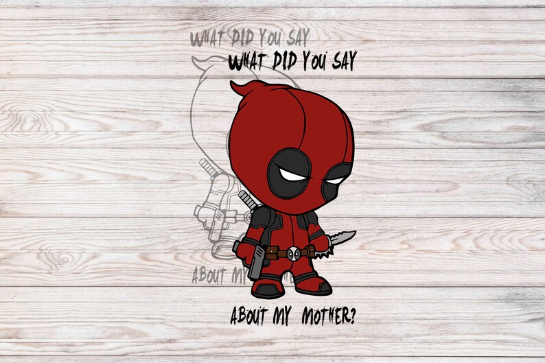 Download Little Deadpool svg Baby Deadpool svg svg files for cricut ...