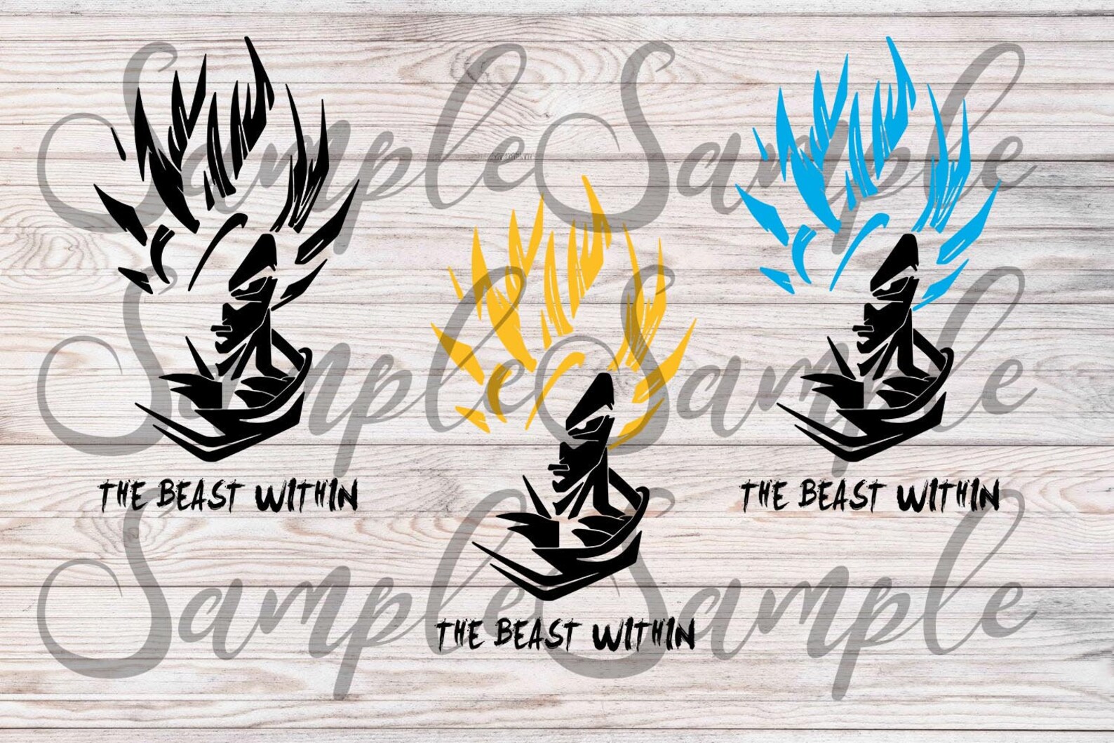 Download Dragon ball Z svg svg files for cricut Goku Silhouette svg ...