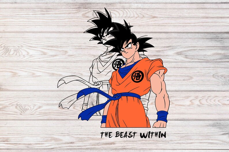 Download Dragon ball Svg svg files for cricut Goku svg The Beast | Etsy