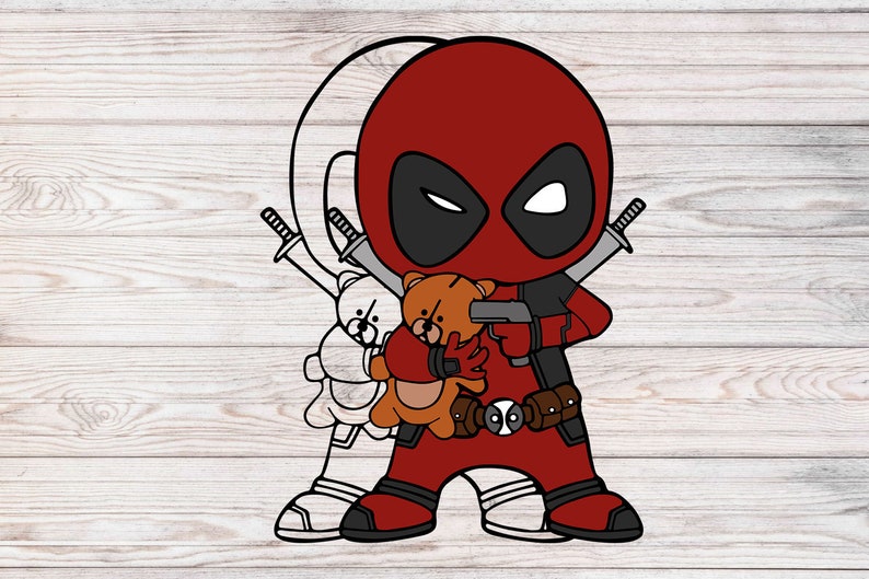 Download Little deadpool svg baby deadpool svg svg files for cricut ...