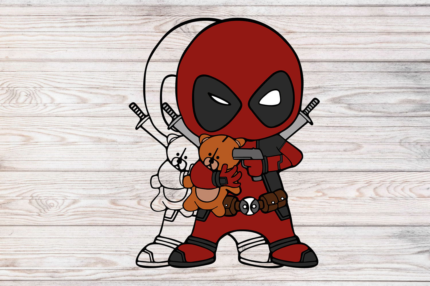 Download Deadpool Deadpool Svg Little Deadpool Svg Baby Deadpool Etsy