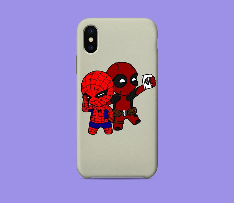 Download Little Spiderman Deadpool Selfie svg Spiderman svg Baby | Etsy