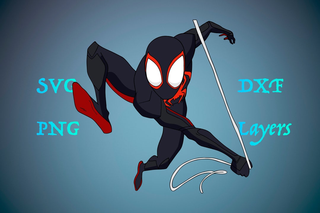 Miles Morales, Miles Morales Svg, Superhero, Super Hero, Superhero Svg