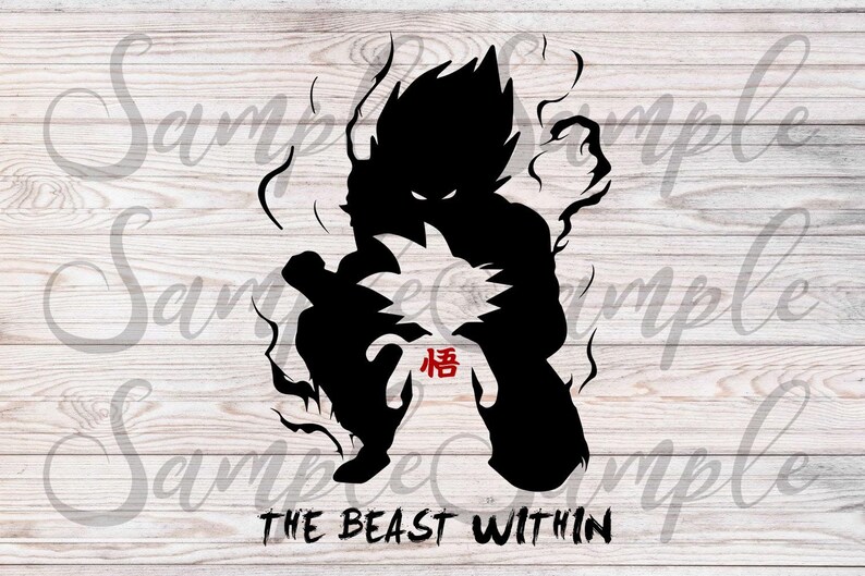 Download Dragon ball svg svg files for cricut Super Saiyan svg Goku | Etsy