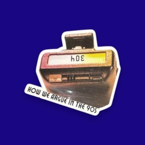 90s pager sticker, funny 90s nostalgia, gen x humor stickers, millennial humor gifts, water bottle decals, sarcastic stickers, adult humor
