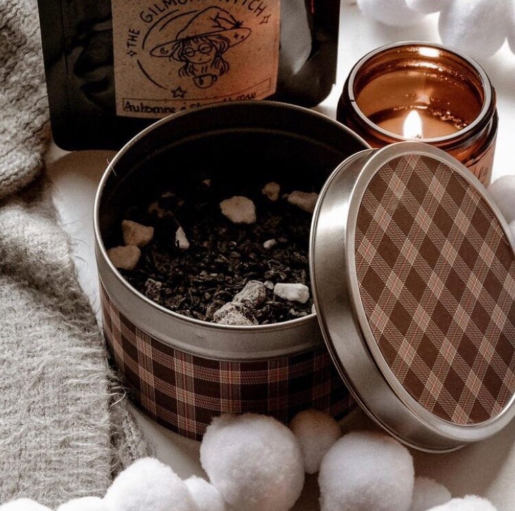 Boîte à Thé en Metal Tartan The Gilmore Witch