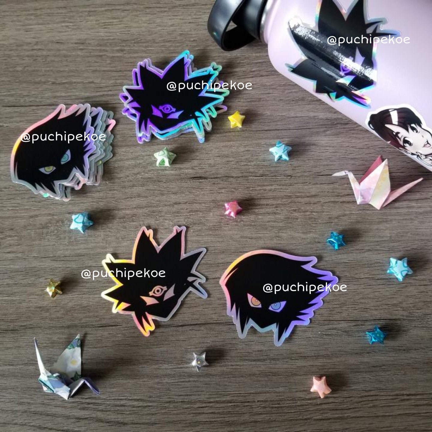 Yu-Gi-Oh! Holographic Silhouette Stickers