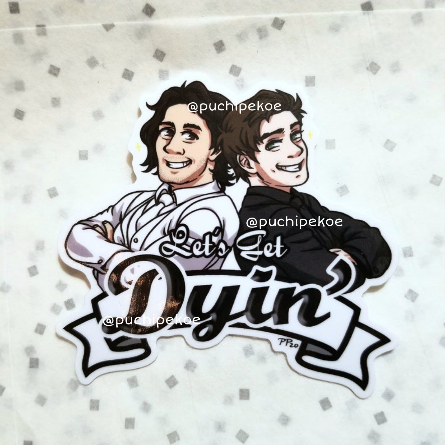 Let's Get Dyin' - Unus Annus Sticker
