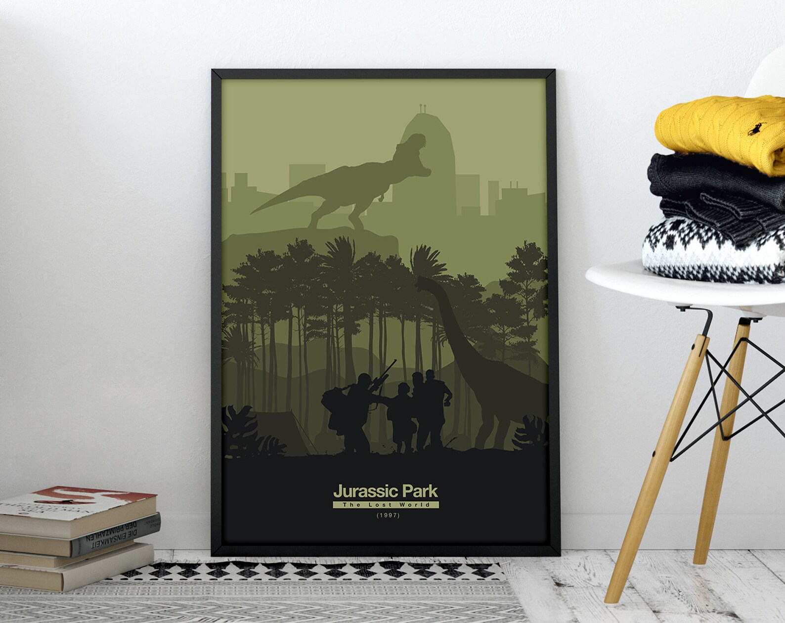 Jurassic Park A3 HIGH RESOLUTION Vector Poster Printable Movie Wall