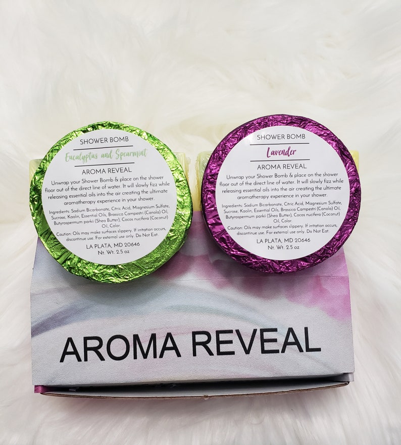 Shower Steamers Shower Bombs Set of 2 Set of 4 OR Single Etsy