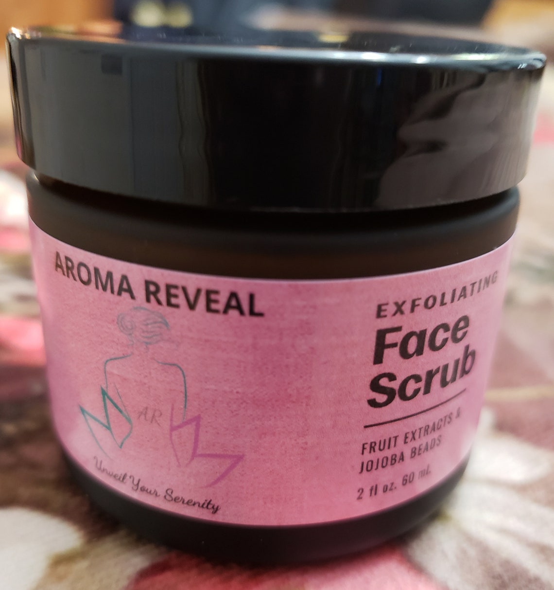 Exfoliating Face Scrub Fruit Extracts & Jojoba Beads 2 oz. Etsy