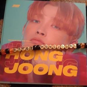 Ateez Member and Fandom Color Bracelet