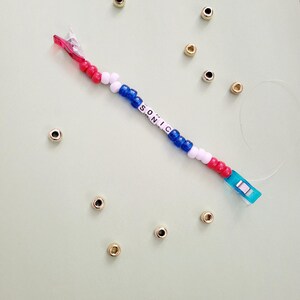 Sonic the Hedgehog inspired bracelets