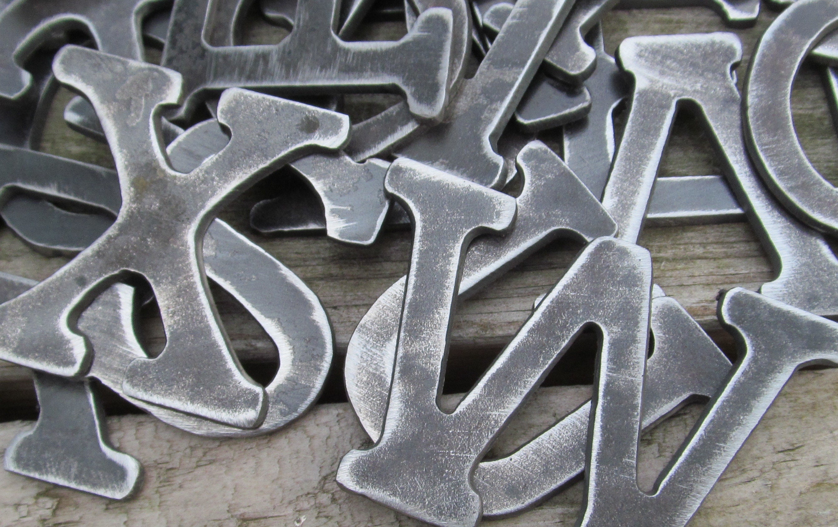 Craft Small Metal Letters-3 3/4, Letters, Galvanized Letters, Letters for  Wall, Metal Letters Outdoors, Tin Letters, Wedding Decor 