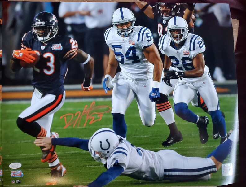 Devin Hester Signed Chicago Bears Super Bowl XLI 16x20 Photo - Etsy