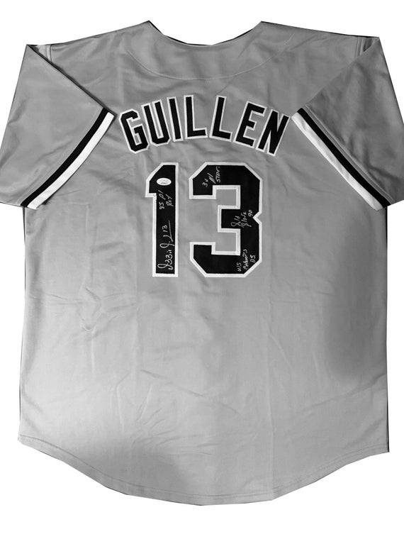 ozzie guillen white sox jersey